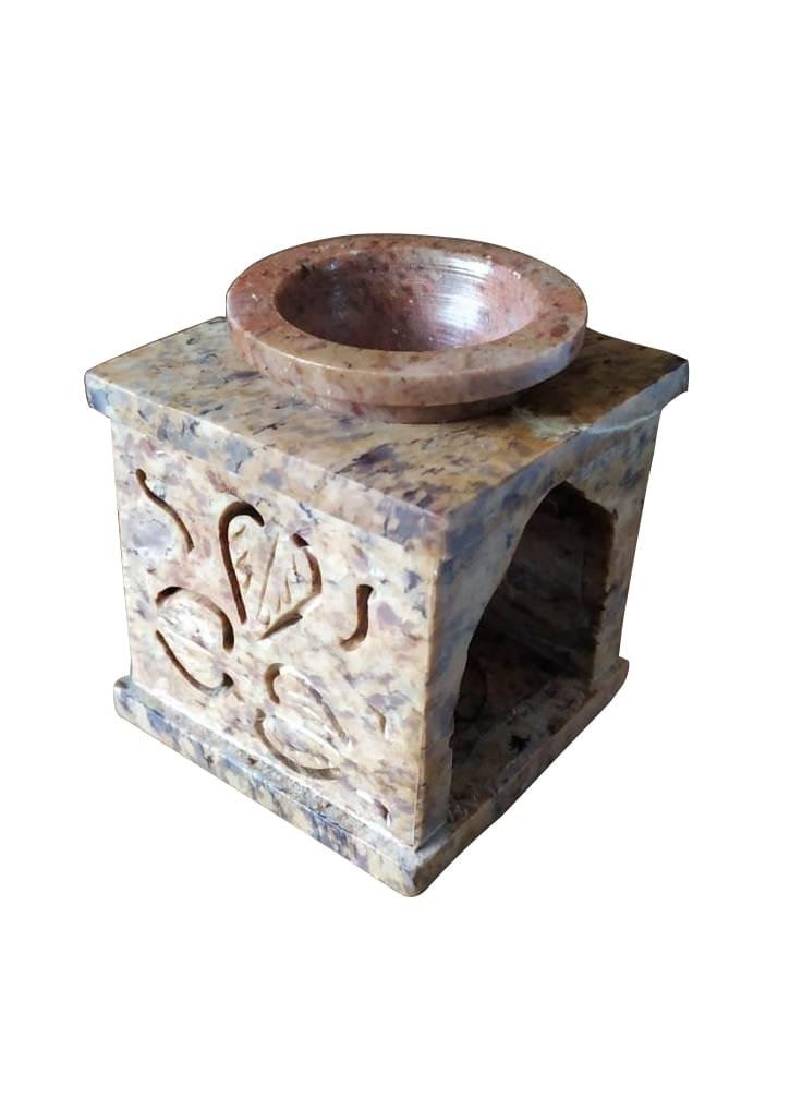 Soap Stone Oil Burner Square - Image 3