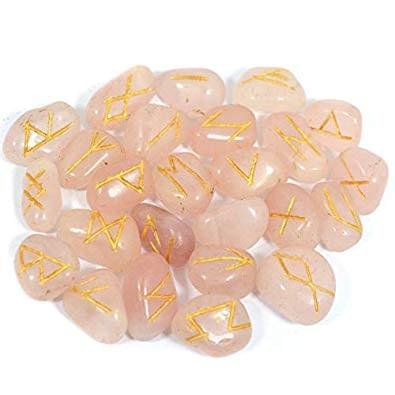 Rose Quartz Rune Set