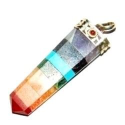 7 Chakra Flat Bonded Pendant