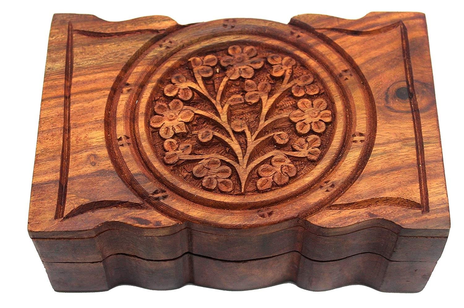 Wooden Tree Of Life Box