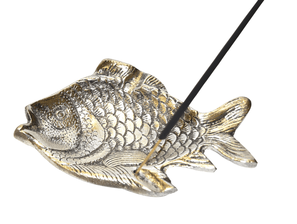 Aluminum Fish Shaped Incense