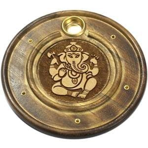 Wooden Incense Patti & Plate