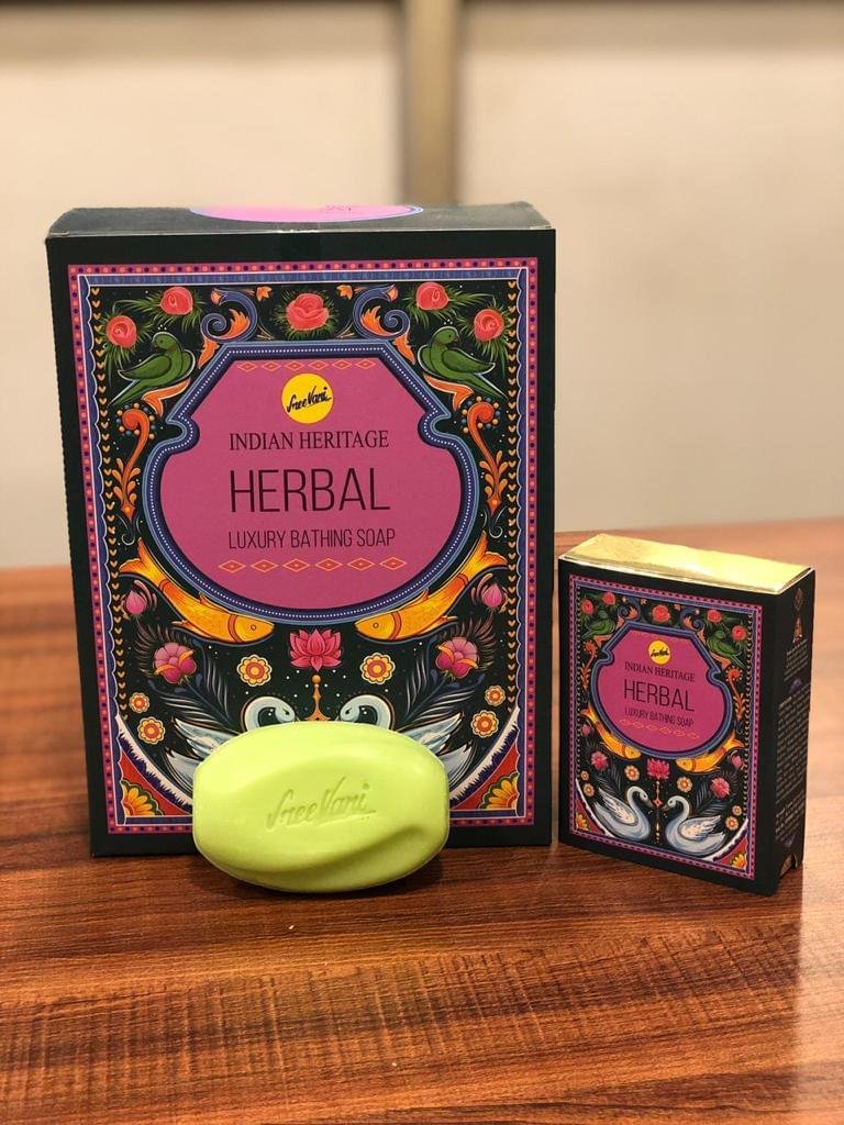 Sreevani Indian Heritage Luxury Bathing Bar - Herbal