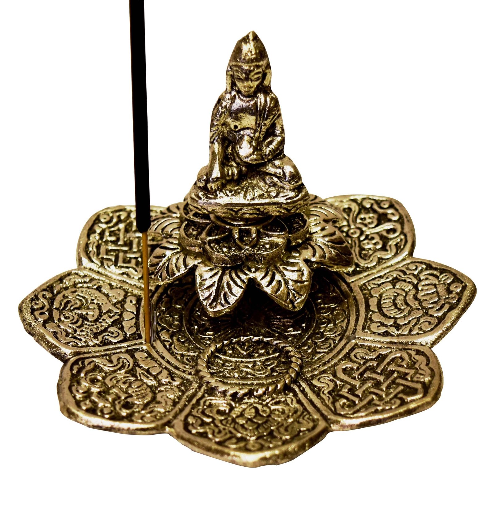 Aluminium Buddha Incense Plate