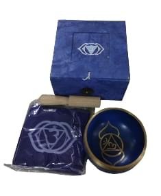 Brass Singing Bowl 7 Chakra Designs - Image 3