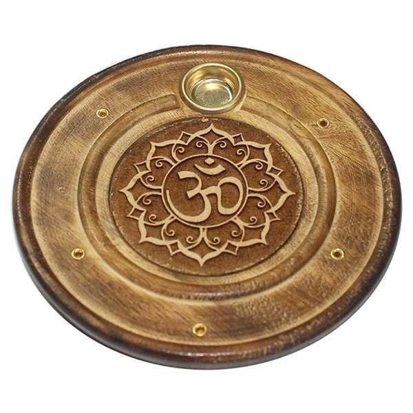 Wooden Incense Patti & Plate - Image 7