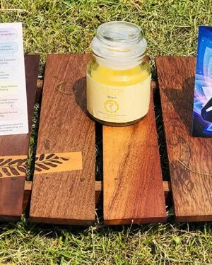 7 Chakra Scented Glass Jar Candle