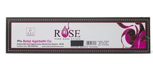 Rose - (Pack of 10 Sticks  &  25 Sticks ) Insense