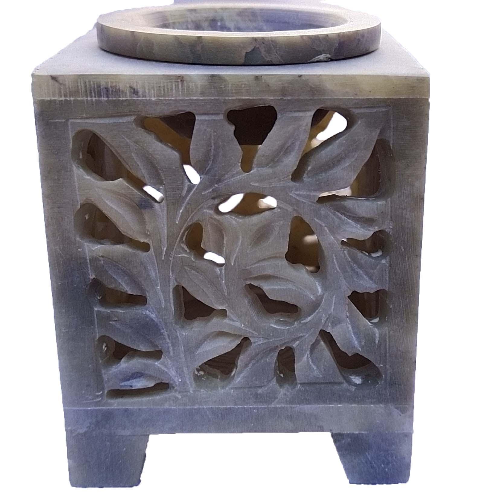 Soap Stone Oil Burner Square - Image 2