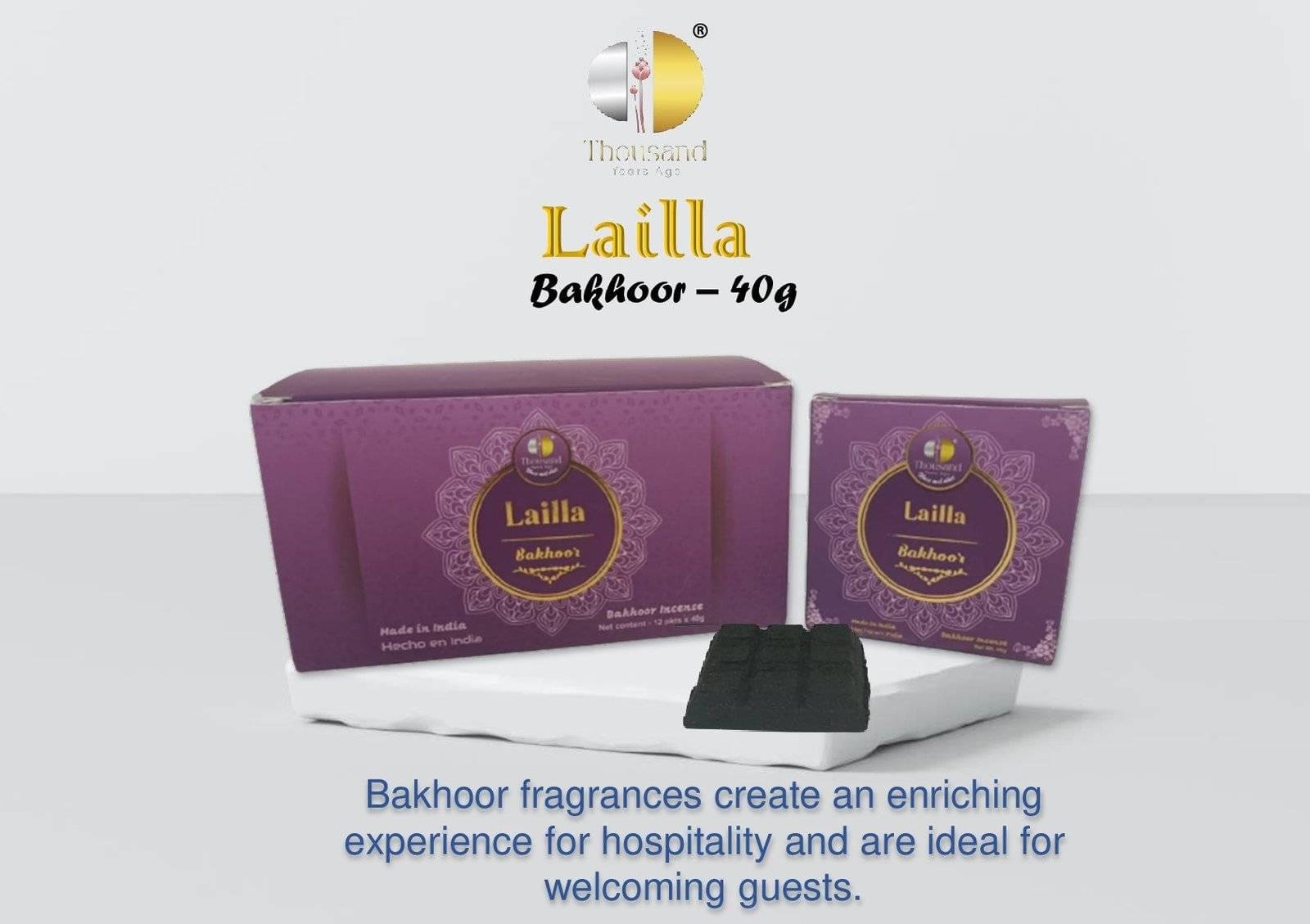 Thousand Years Ago - Bakhoor Lailla Bakhoor 40g