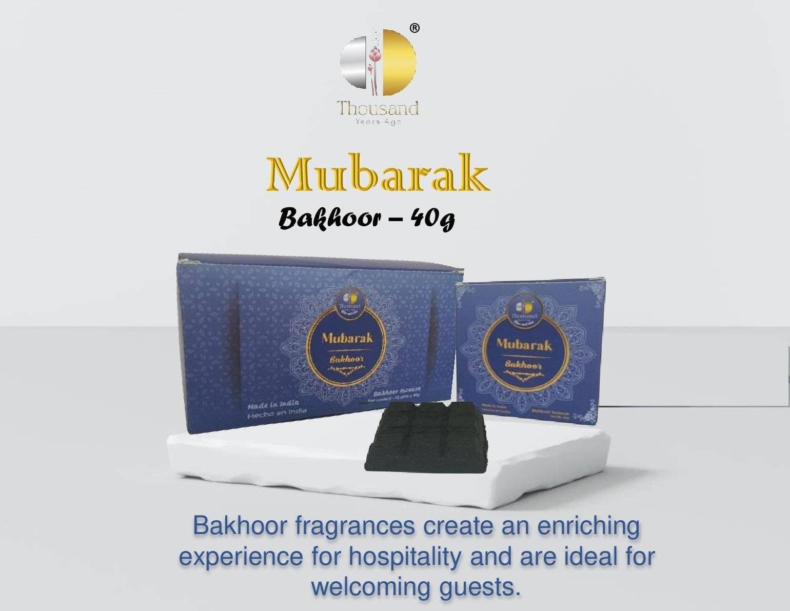 Thousand Years Ago - Bakhoor Mubarak Bakhoor 40g