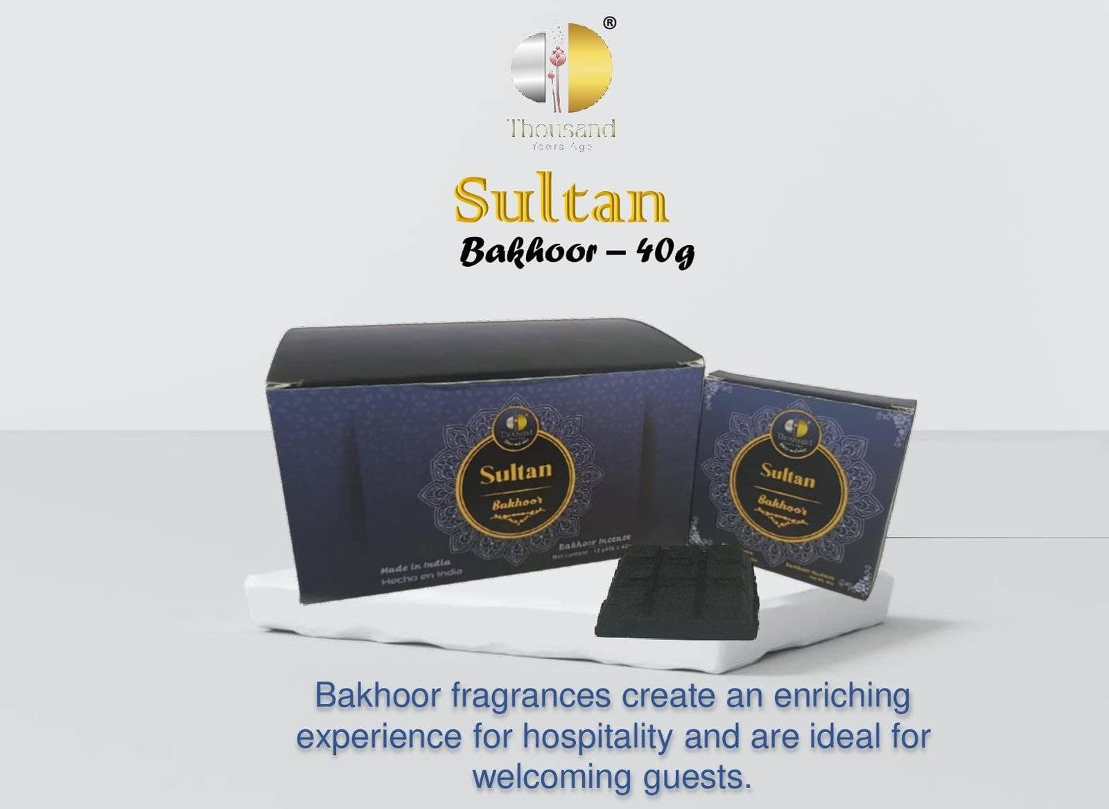 Thousand Years Ago - Bakhoor Sultan Bakhoor 40g