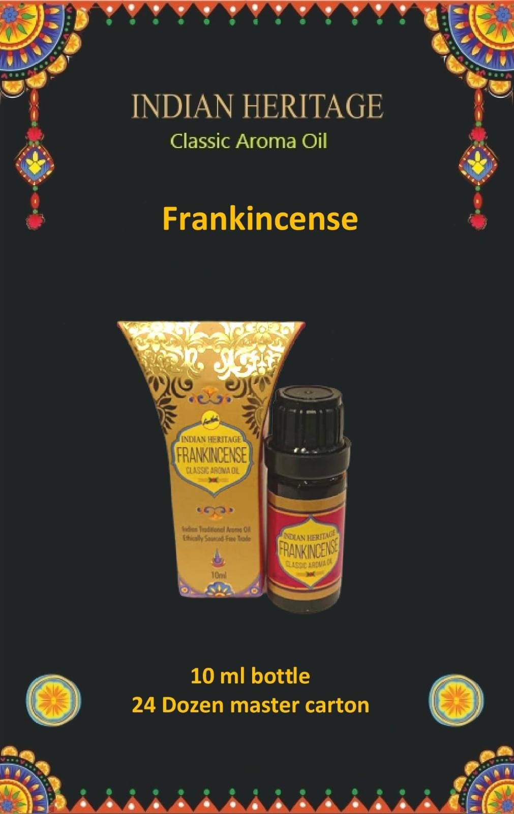 Sreevani Perfume Oils (10 ml) Classic Aroma Frankincense Indian Heritage