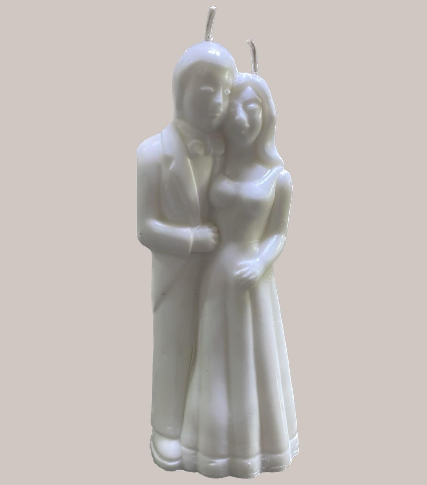 Wedding Couple Large candle
