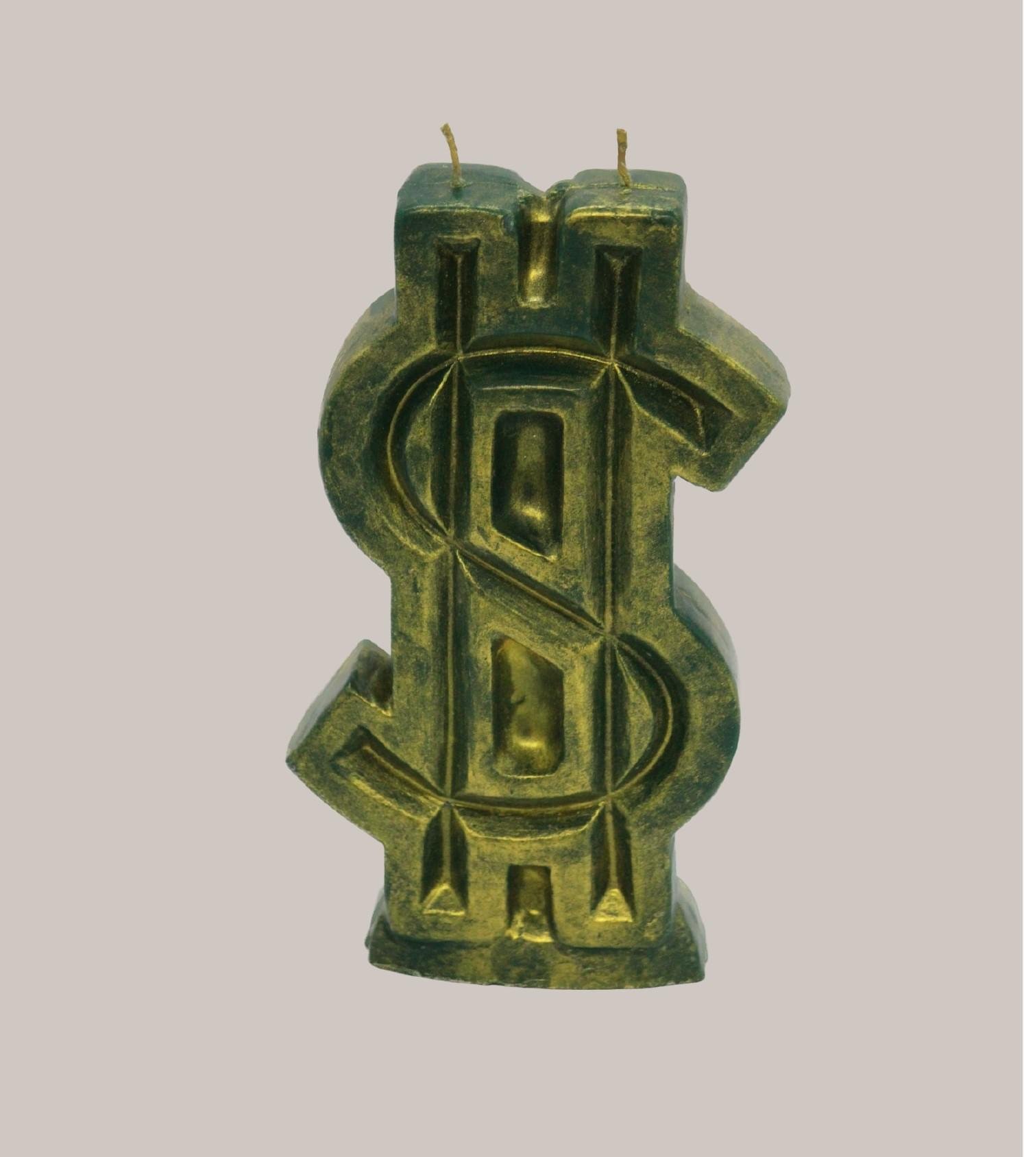 Dollar Emblem candle