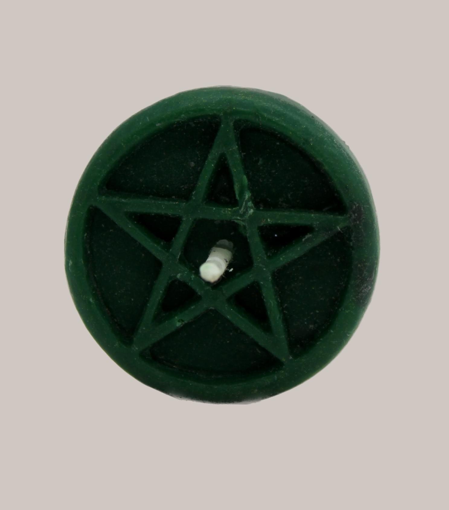 Pentacle Tealigth candle