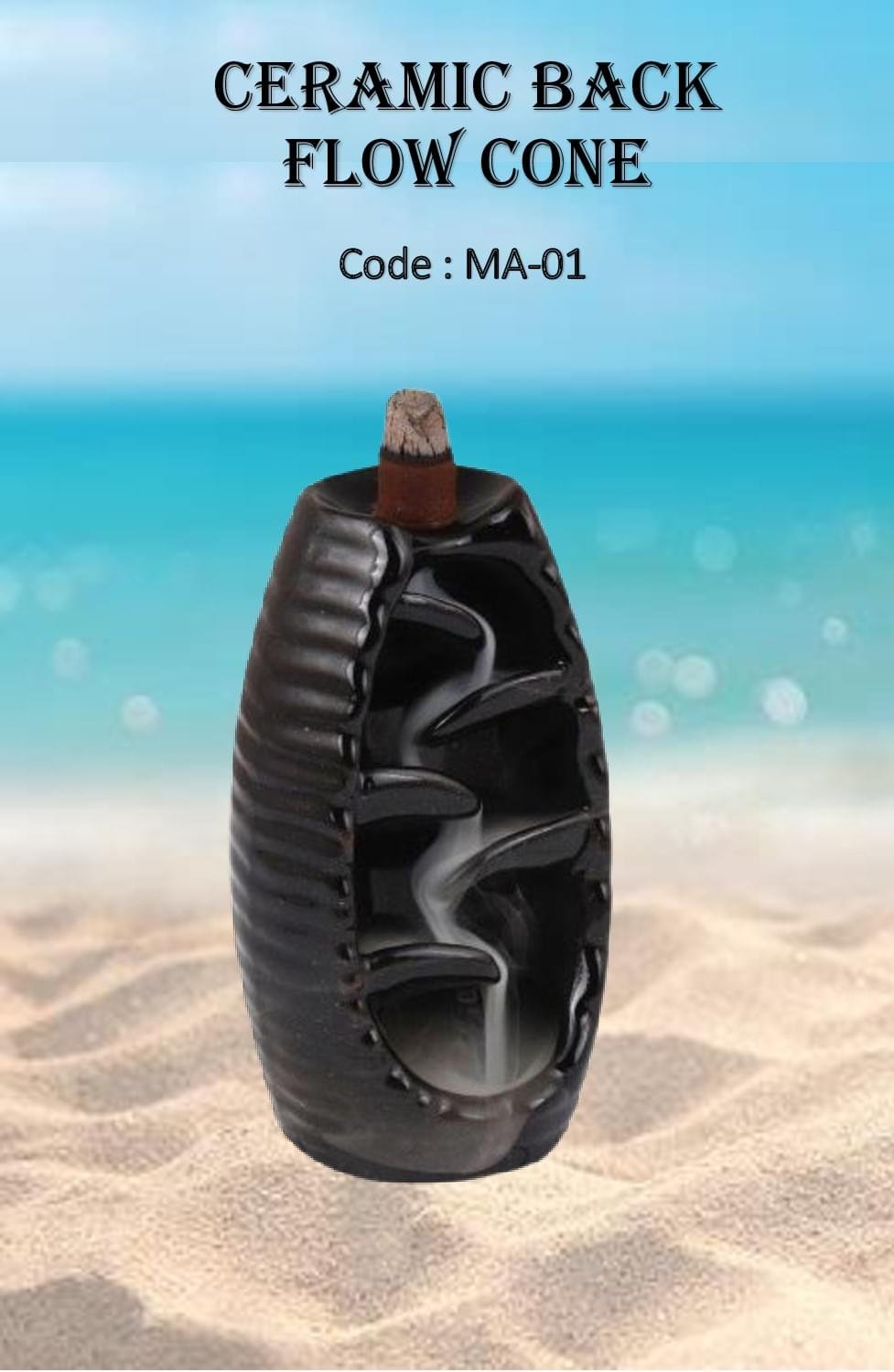 Ceramic Back Flow Cone ( MA-01 ) Burner