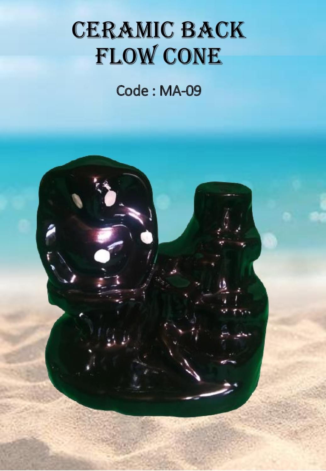 Ceramic Back Flow Cone ( MA-09 ) Burner