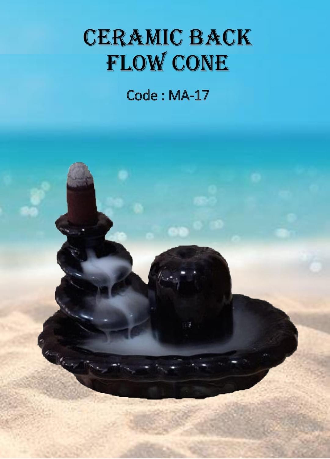 Ceramic Back Flow Cone ( MA-17 ) Burner