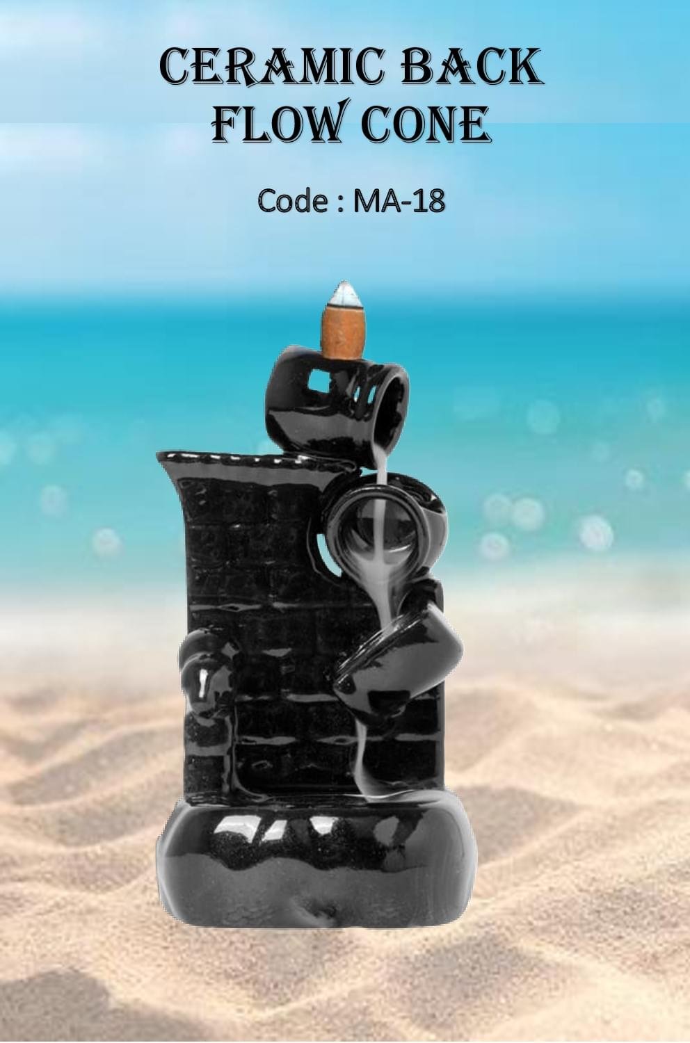 Ceramic Back Flow Cone ( MA-18 ) Burner