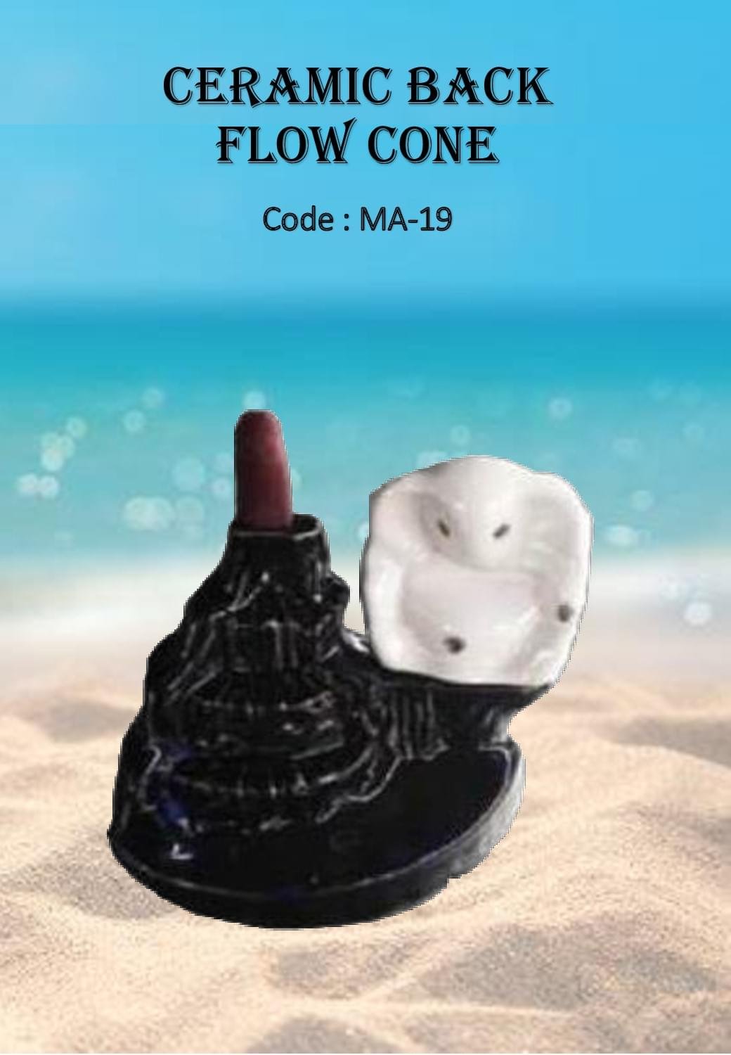 Ceramic Back Flow Cone ( MA-19 ) Burner