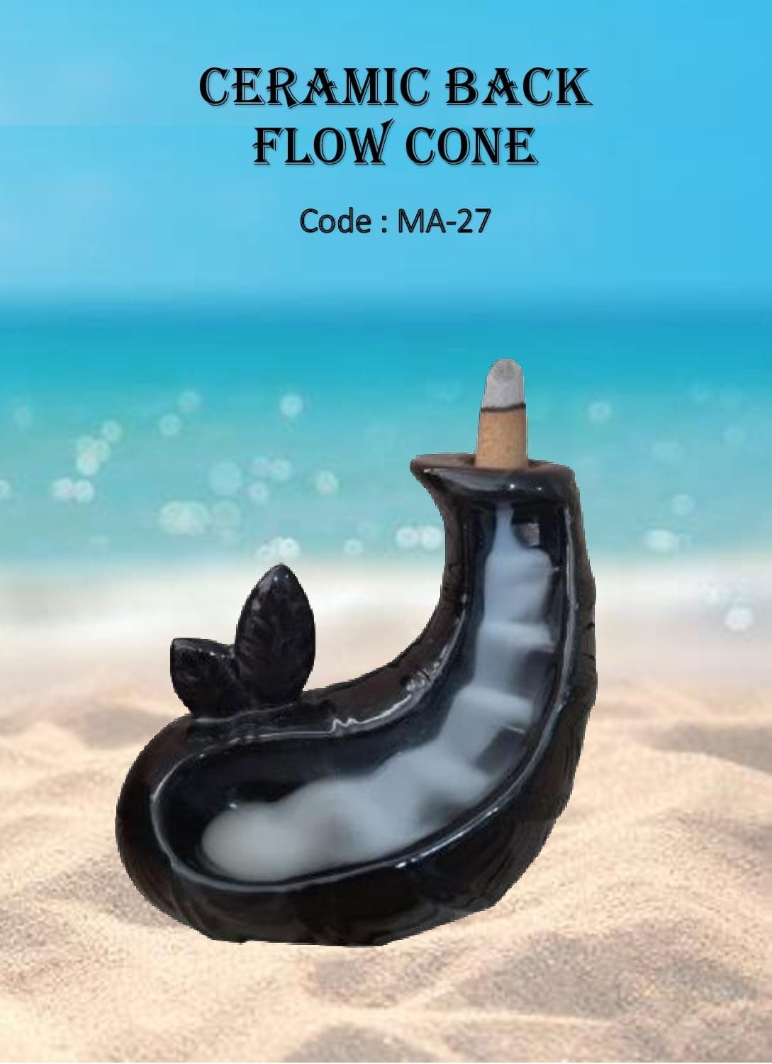 Ceramic Back Flow Cone ( MA-27 ) Burner