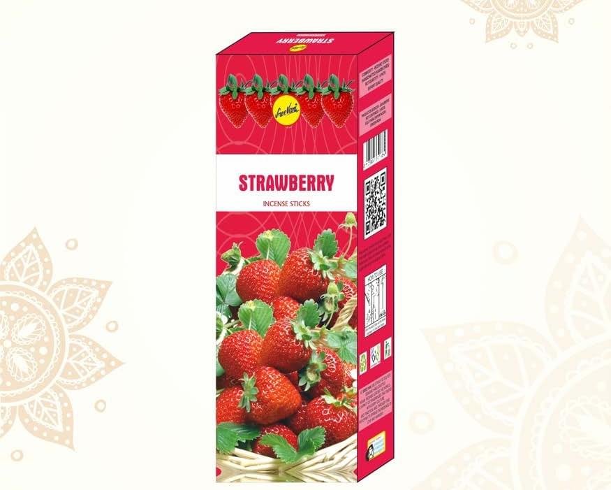 Sreevani Hexa Incense Strawberry Incense Sticks