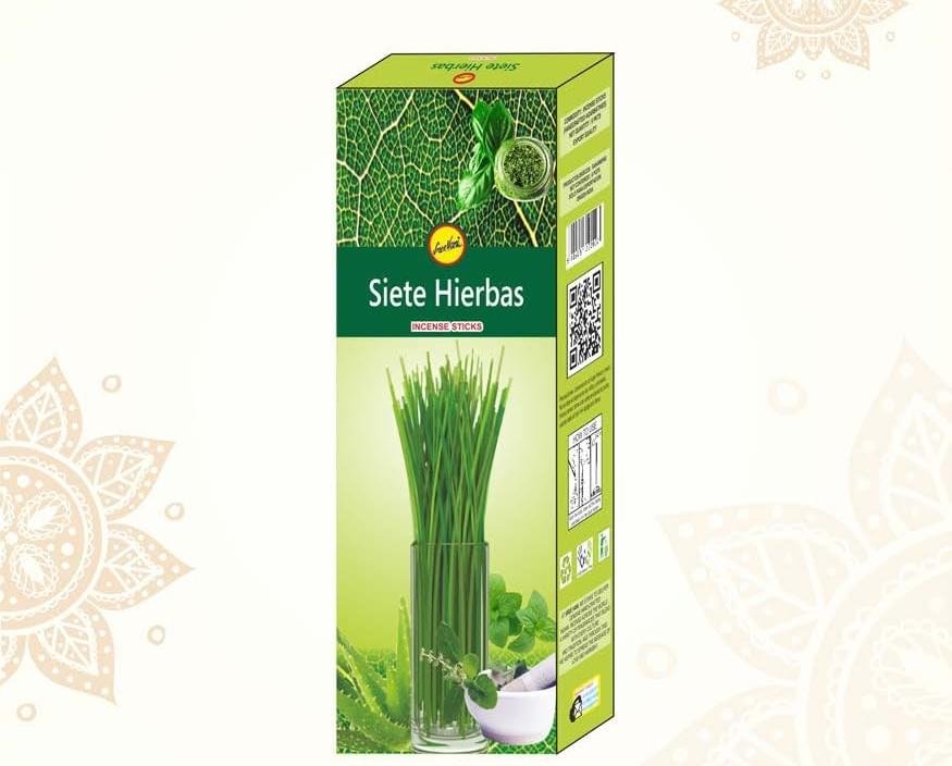 Sreevani Hexa Incense Siete Hierbas Incense Sticks