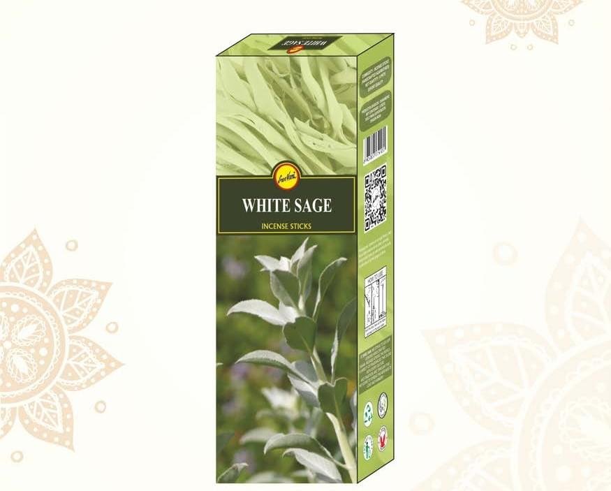 Sreevani Hexa Incense White Sage Incense Sticks