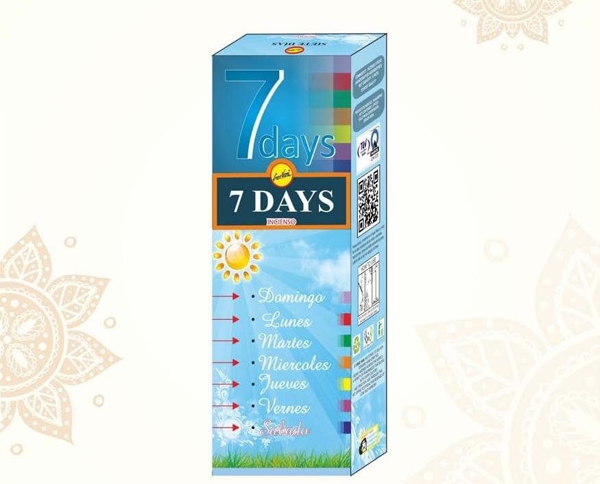 Sreevani Hexa Incense 7 Days Incenso