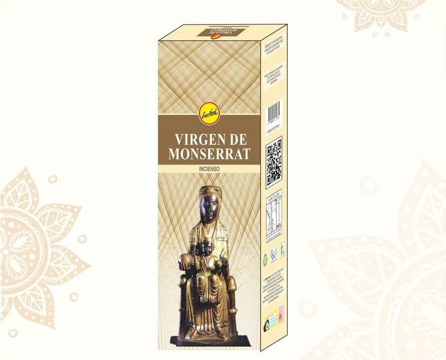 Sreevani Hexa Incense Virgen De Monserrat Incienso