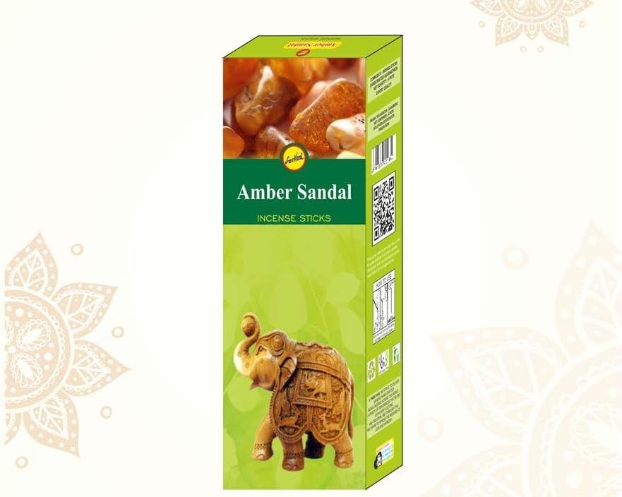 Sreevani Hexa Incense Amber Sandal