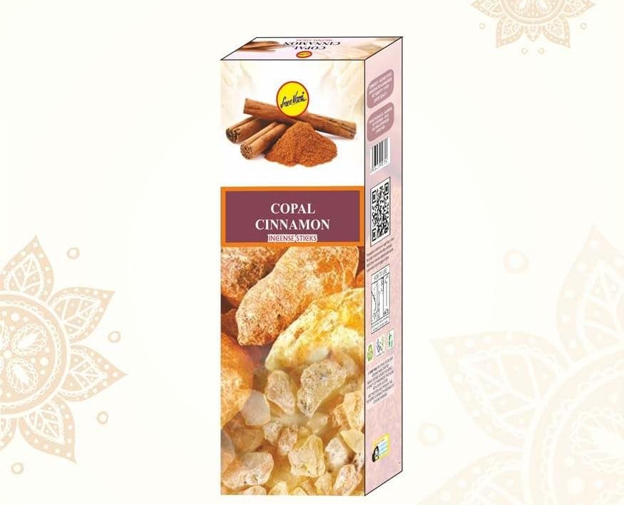Sreevani Hexa Incense Copal Cinnamon
