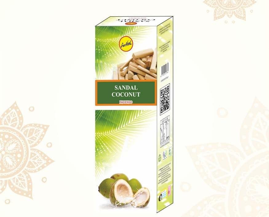 Sreevani Hexa Incense Sandal Coconut Incienso