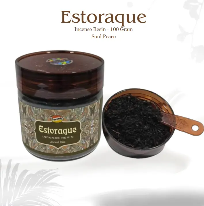 Incense Resin in JAR - ( Estoraque )