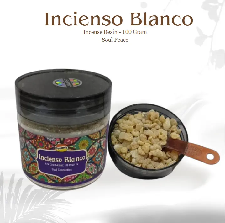 Incense Resin in JAR - ( Incienso Blanco )