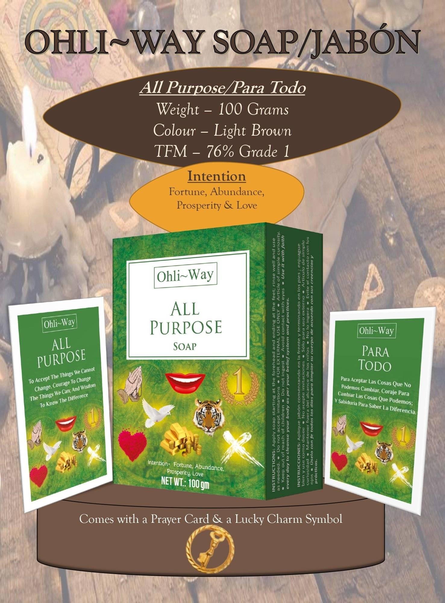 Ohli-Way Soap Spiritual Soap All Purpose