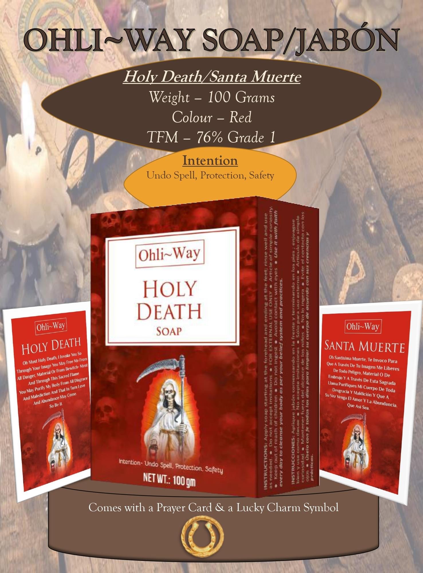 Ohli-Way Soap Spiritual Soap Honey Death