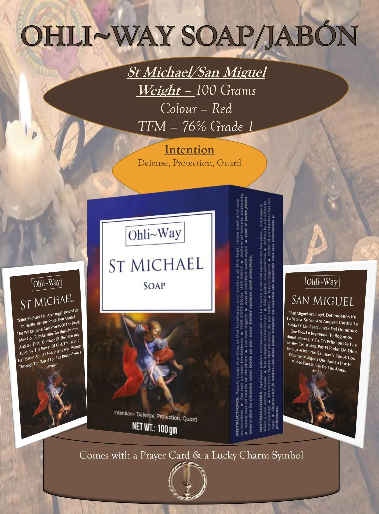 Ohli-Way Soap Spiritual Soap St Michael