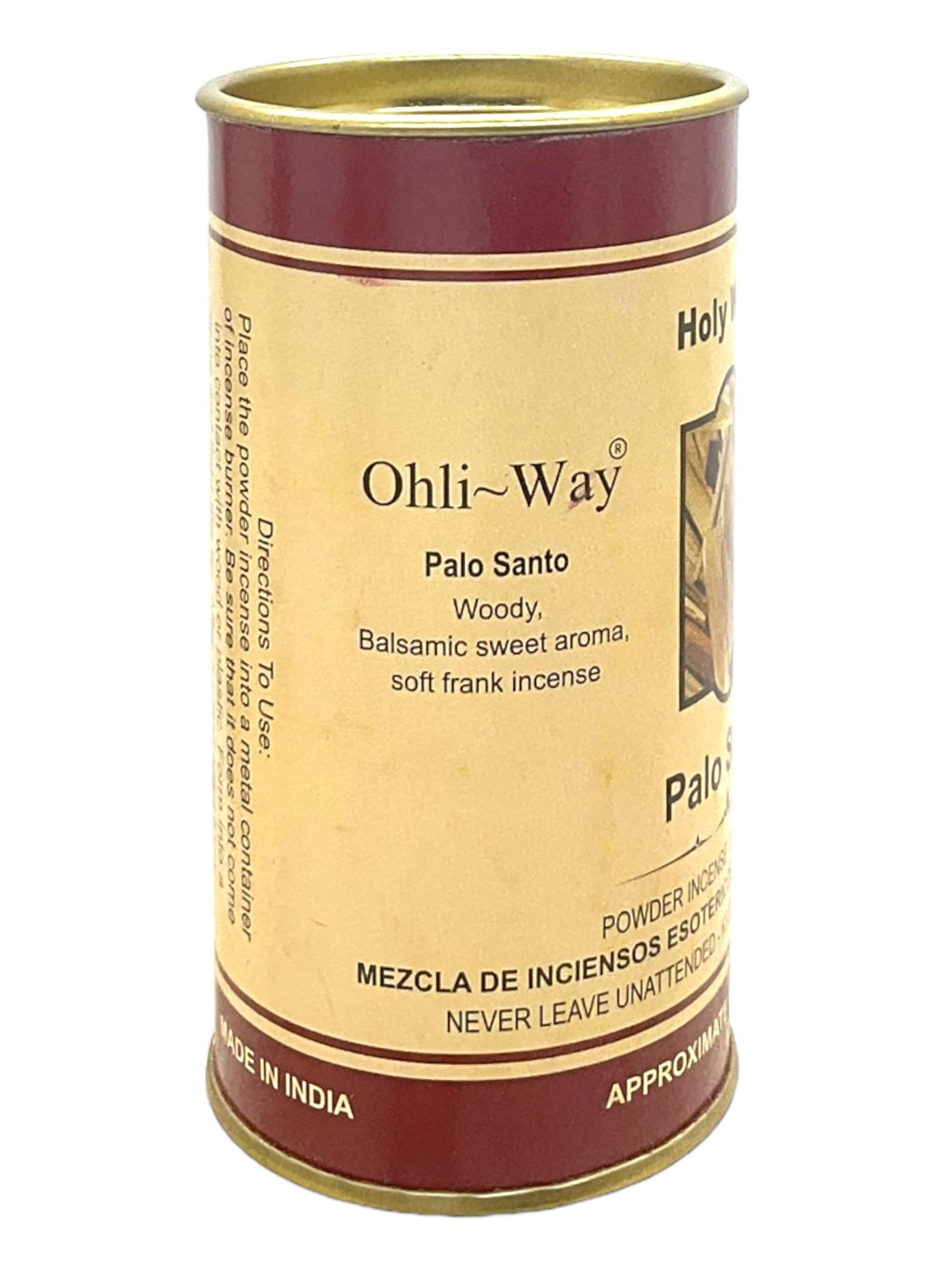 Holy Wood / Palo Santo / Woody & Sweet Aroma / Powder Incense / Self Lightning / 50 grams/Purify Energy & Invite Positive Vibes / Ohli~Way - Image 5