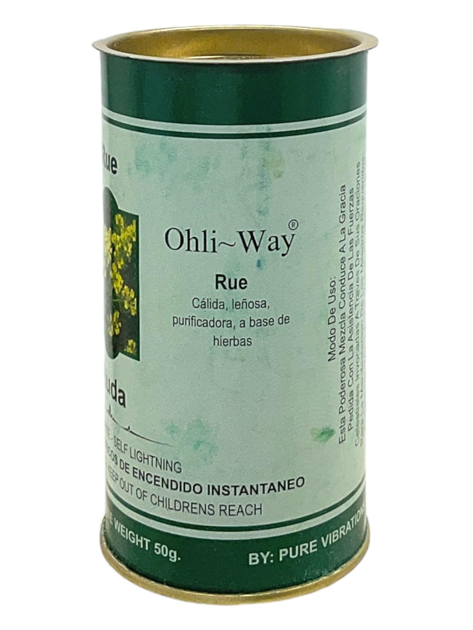 Rue / Ruda / Woody & Purifying / Powder Incense / Self Lightning / 50 grams / Clear Negativity & Purify Your Space / Ohli~Way - Image 3
