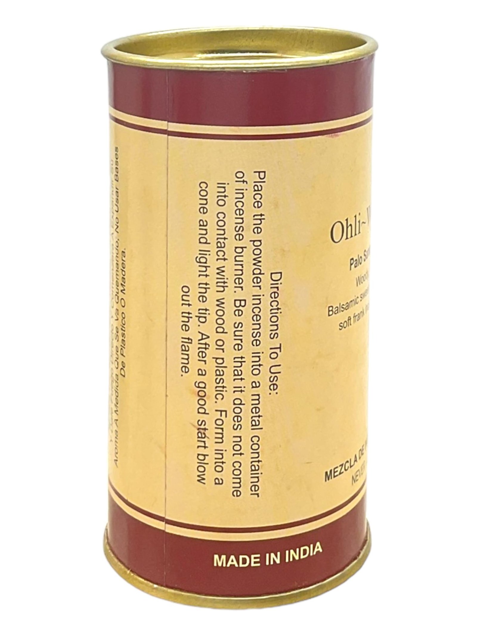 Holy Wood / Palo Santo / Woody & Sweet Aroma / Powder Incense / Self Lightning / 50 grams/Purify Energy & Invite Positive Vibes / Ohli~Way - Image 2