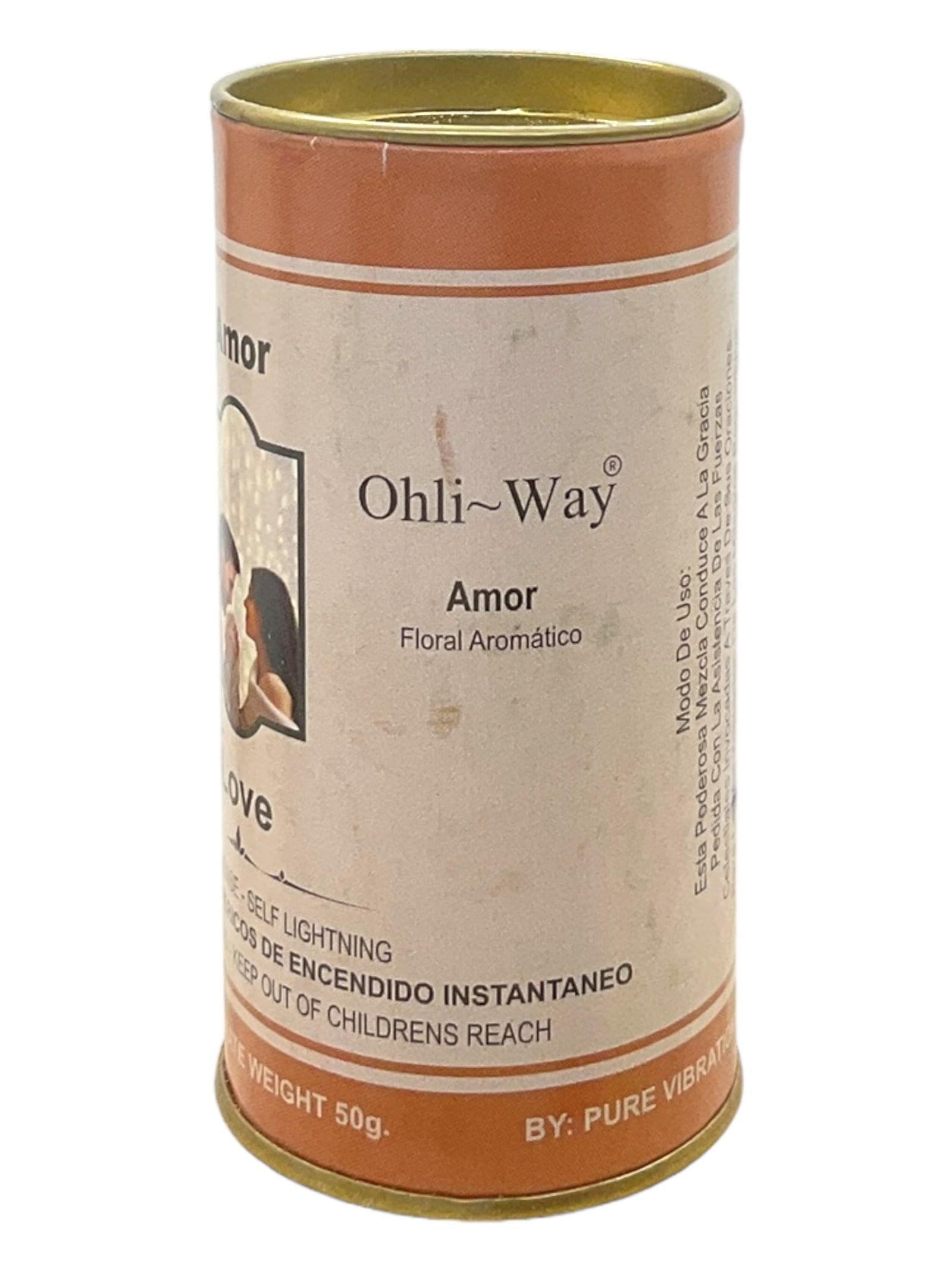 Love / Amor / Floral Aromatic / Powder Incense / Self Lightning / 50 grams / Attract Love & Deepen Connections / Ohli~Way - Image 3