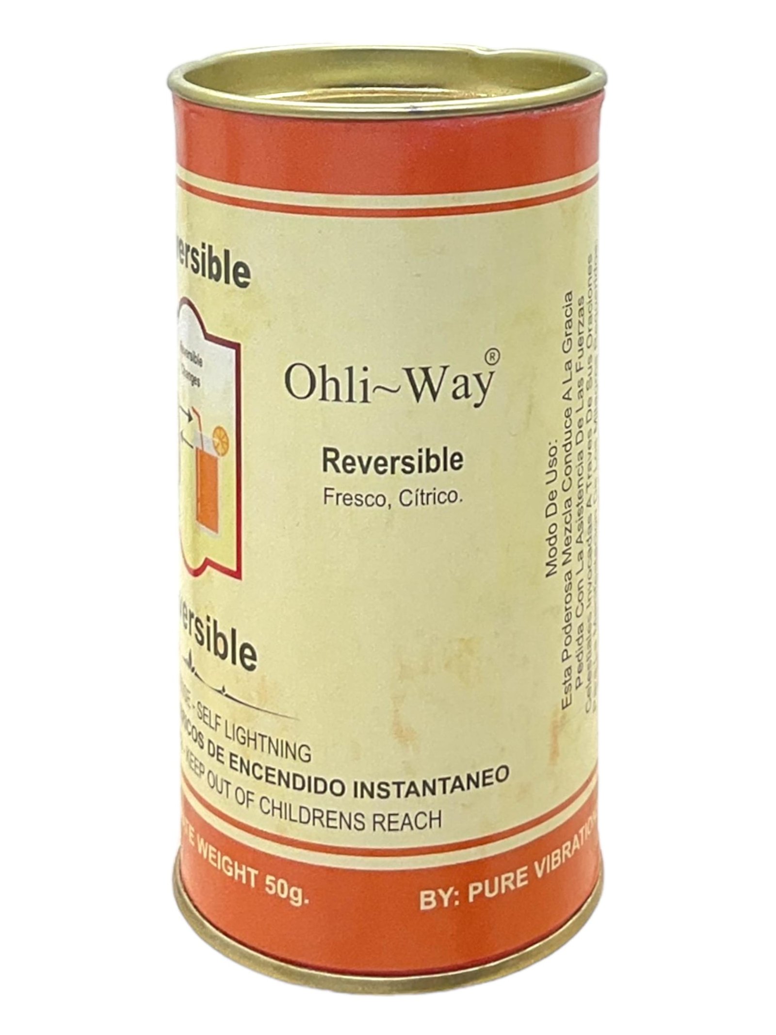 Reversible / Fresh & Citrus / Powder Incense / Self Lightning / 50 grams / Reverse Negativity & Restore Balance /  Ohli~Way - Image 5
