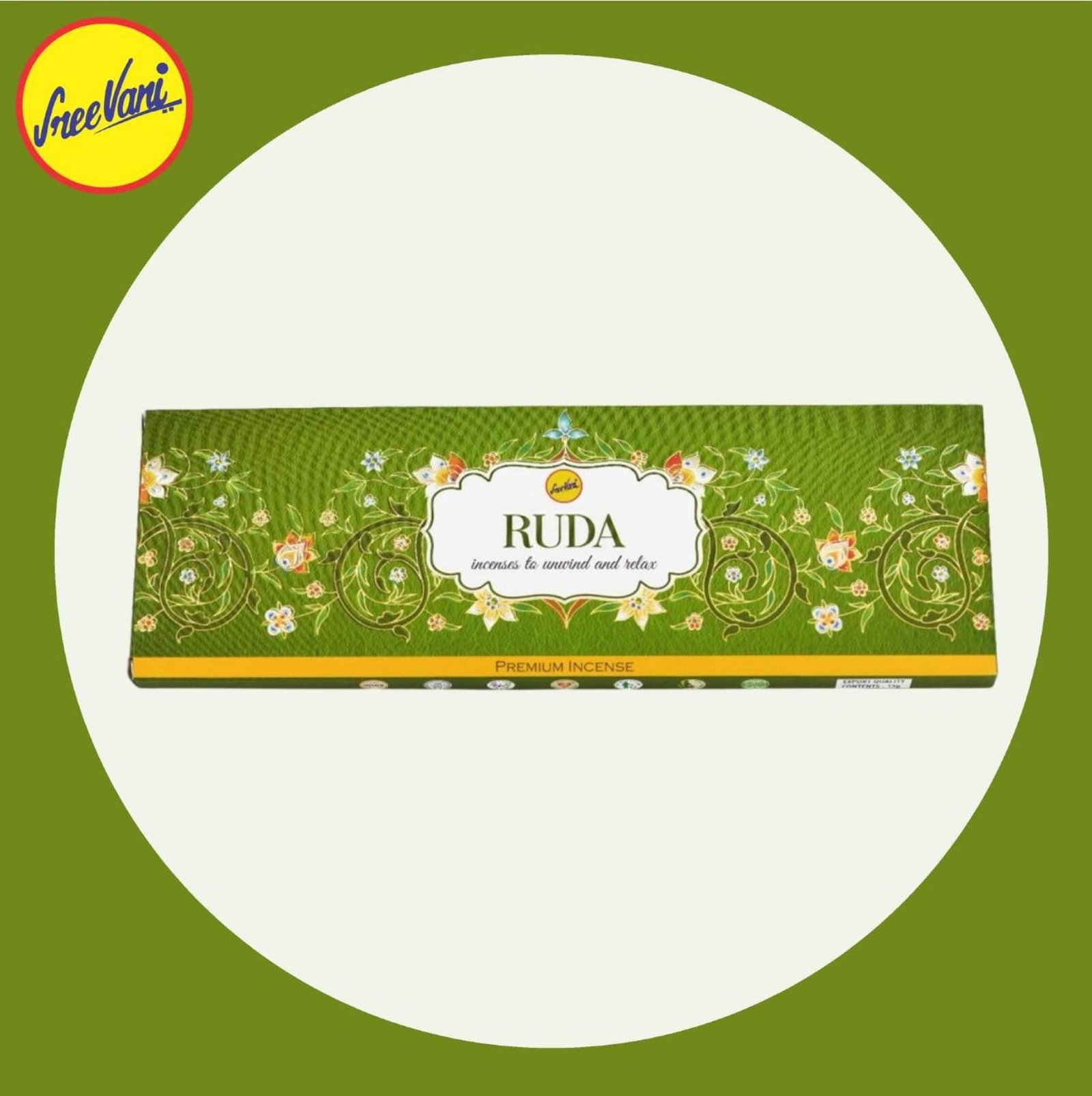 Ruda - Divine Incense - 15 Gm //Sreevani Incense