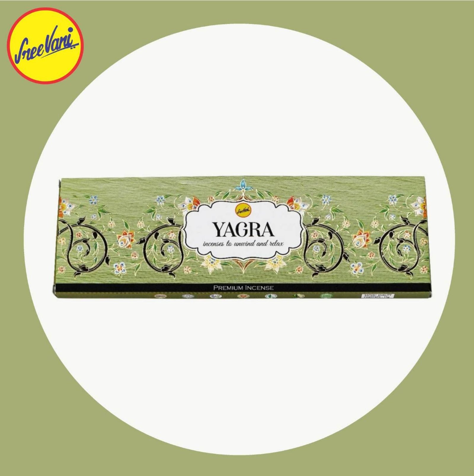 Yagra  - Divine Incense - 15 Gm  //Sreevani Incense