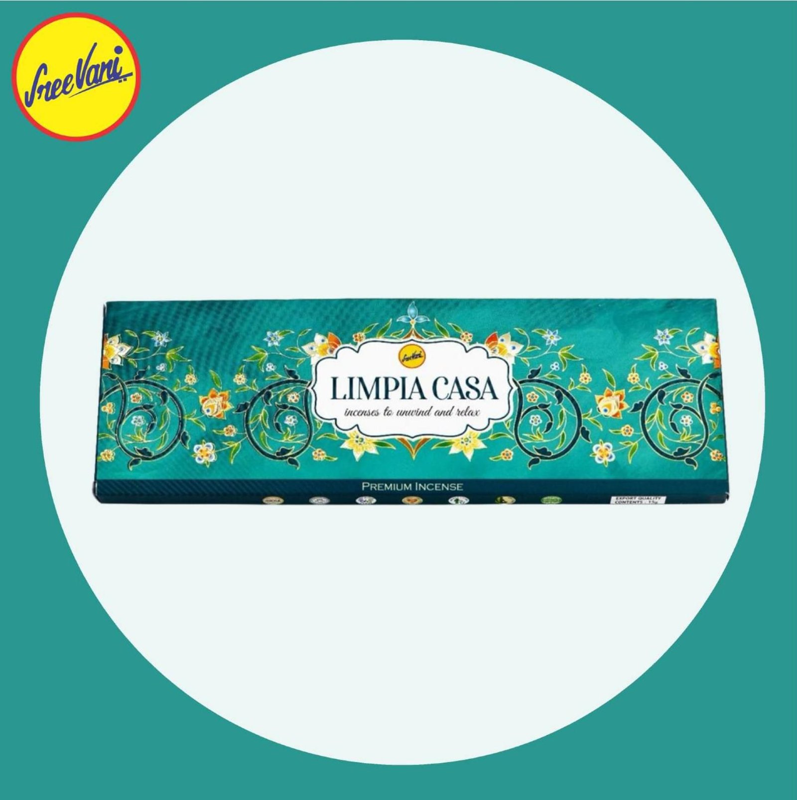 Limpia Casa - Divine Incense - 15 Gm //Sreevani Incense