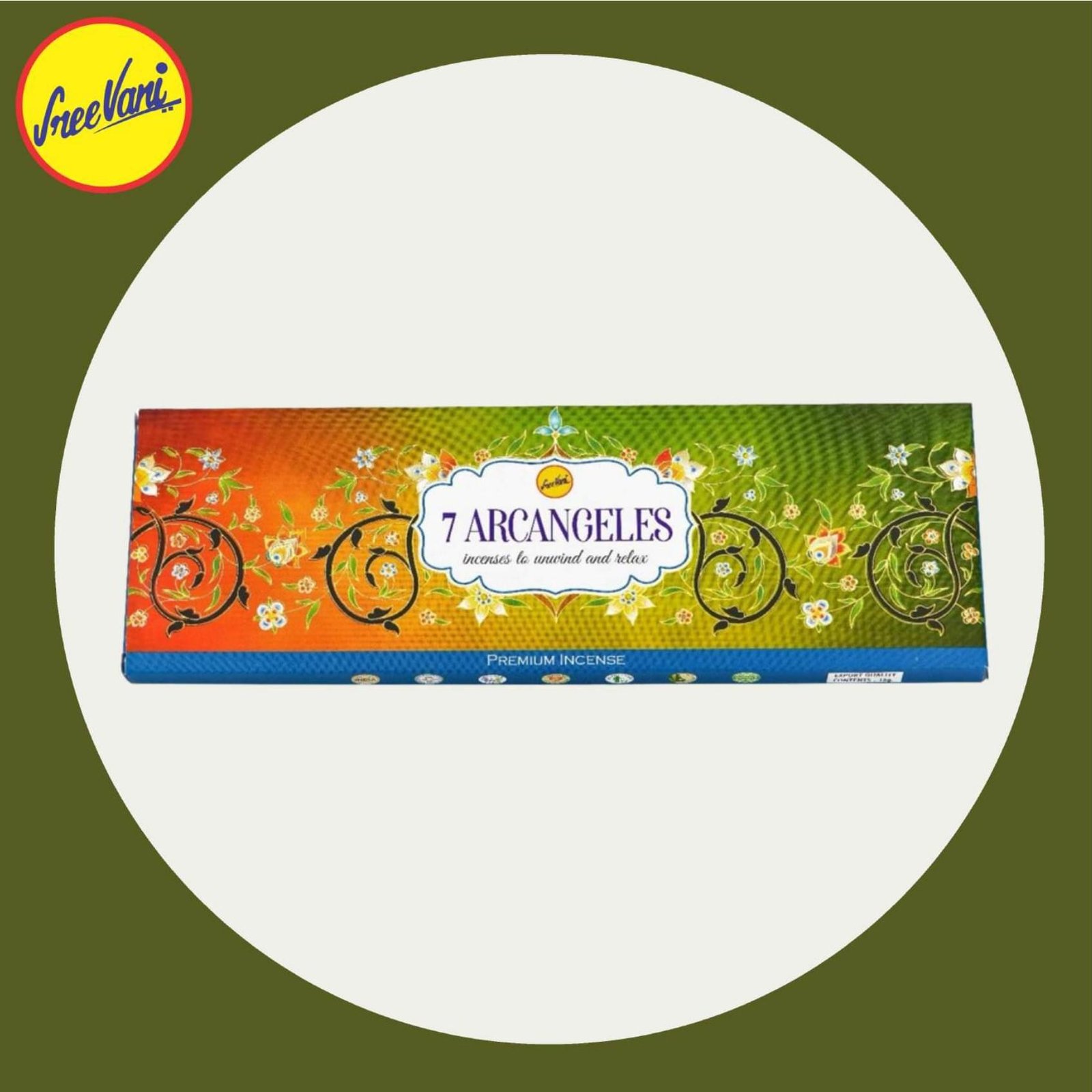 7 Arcangels - Divine Incense - 15 Gm //Sreevani Incense