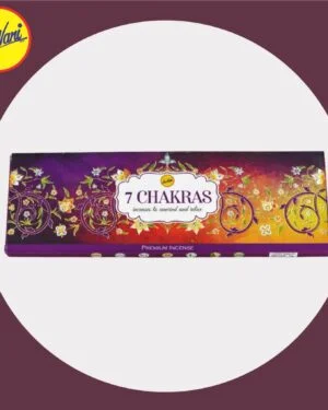 7 Chakras - Divine Incense - 15 Gm  //Sreevani Incense