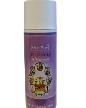 7 Powers / 7 Potencias  Air Freshener Aerosol Spray Ohli~Way (400 ml / 13.52 fl.oz)